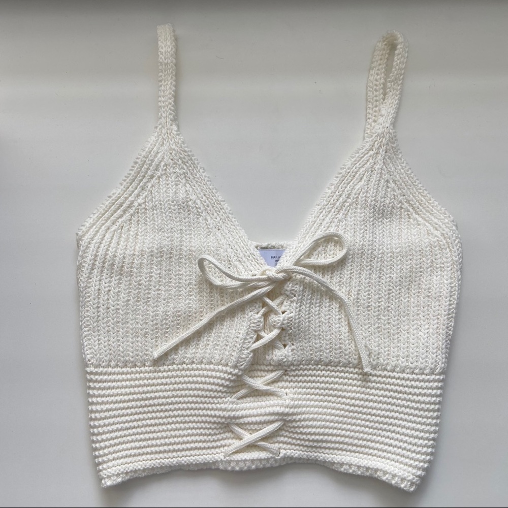Zara Crochet Crop Top || SOLD